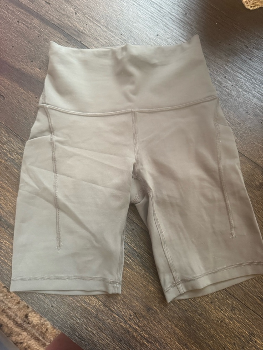 lululemon athletica High-Waist Green Bike Shorts